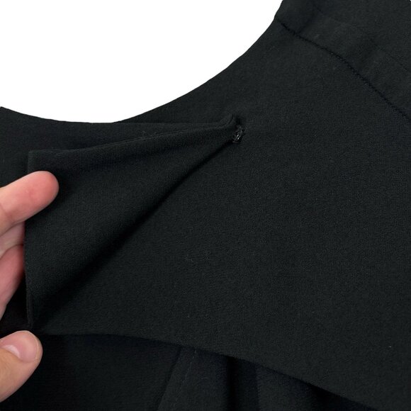 IRO Adelina Layered Keyhole Cut Out Front Cocktail Dress Black Size FR 38 / US 6 - Picture 8 of 11